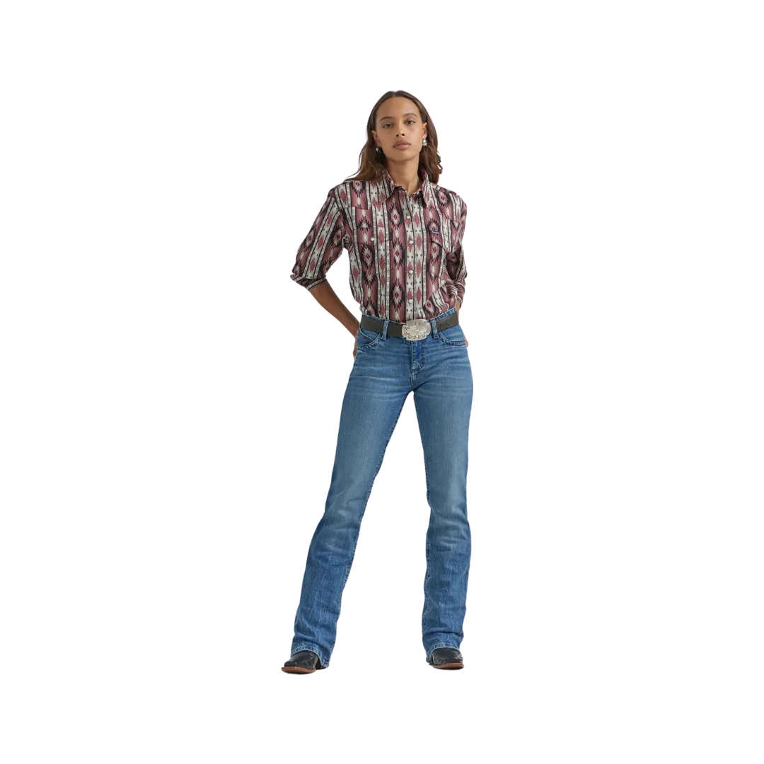Wrangler Women's Vintage Snap Front Shirt