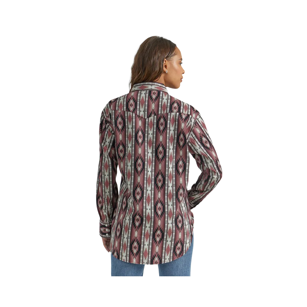 Wrangler Women's Vintage Snap Front Shirt