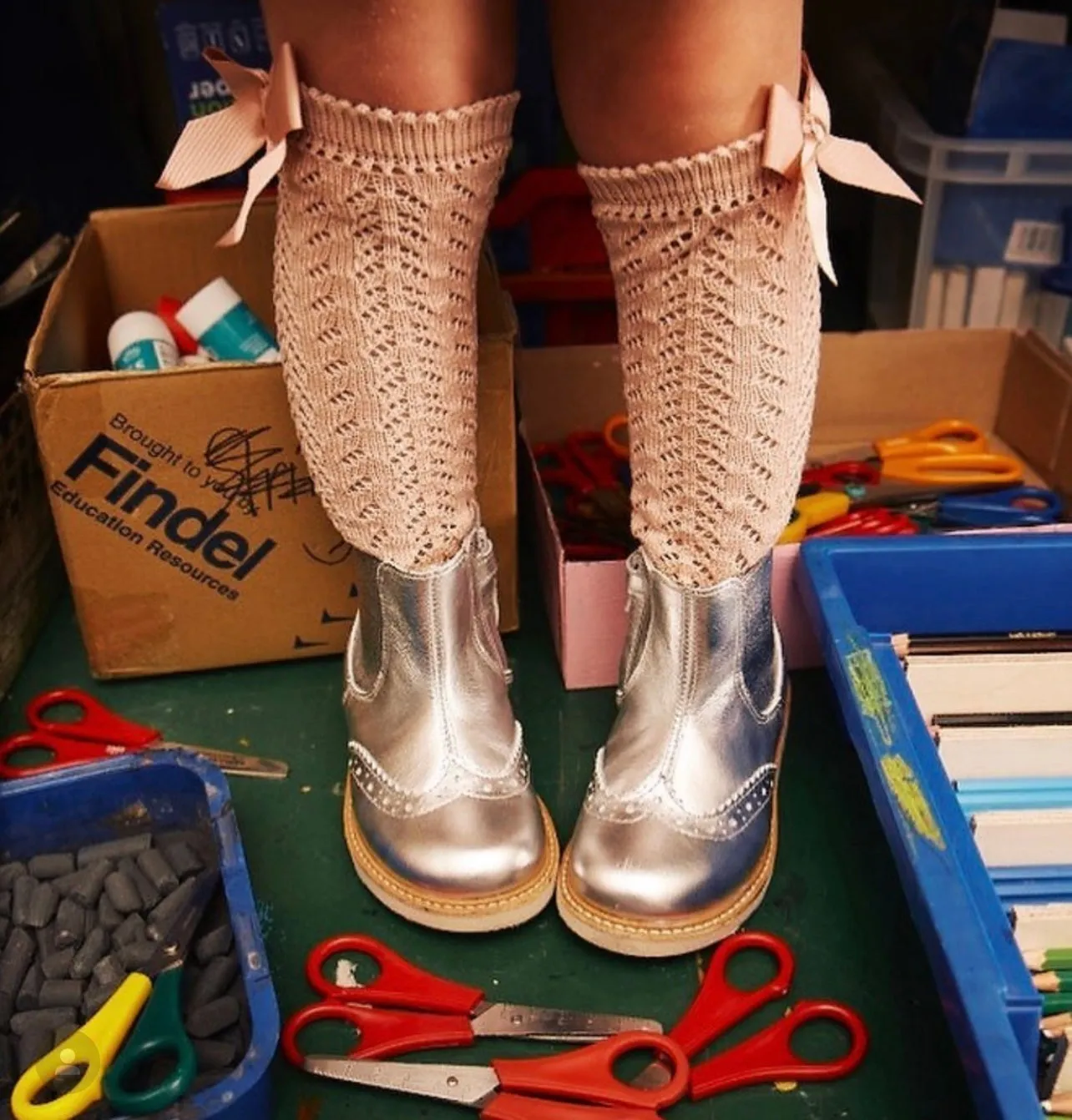 Young Soles Francis Chelsea Boots - Silver